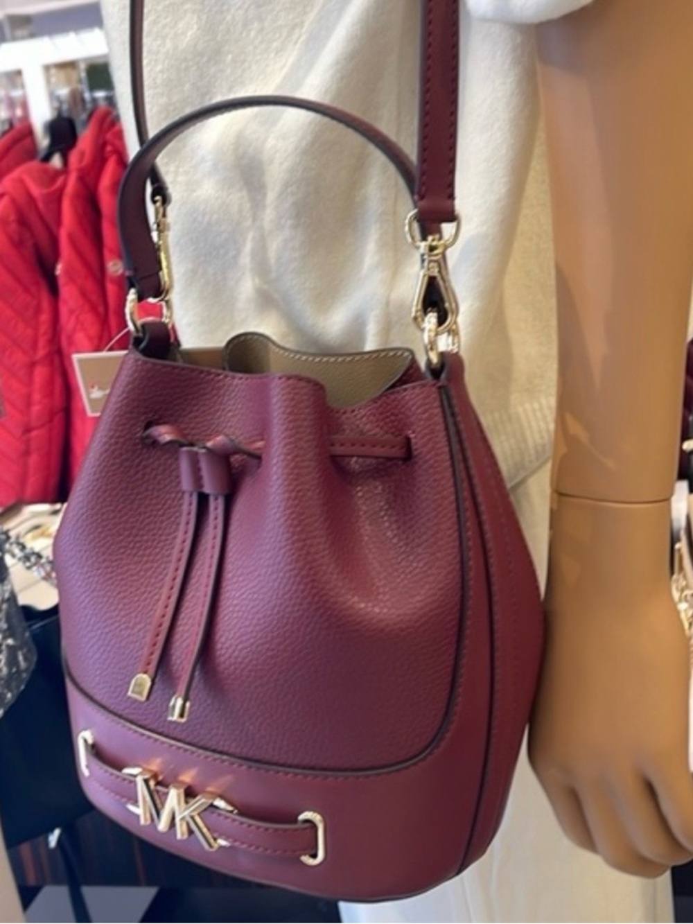 Michael Kors Reed Bucket Bag Set - Picture 3 of 9